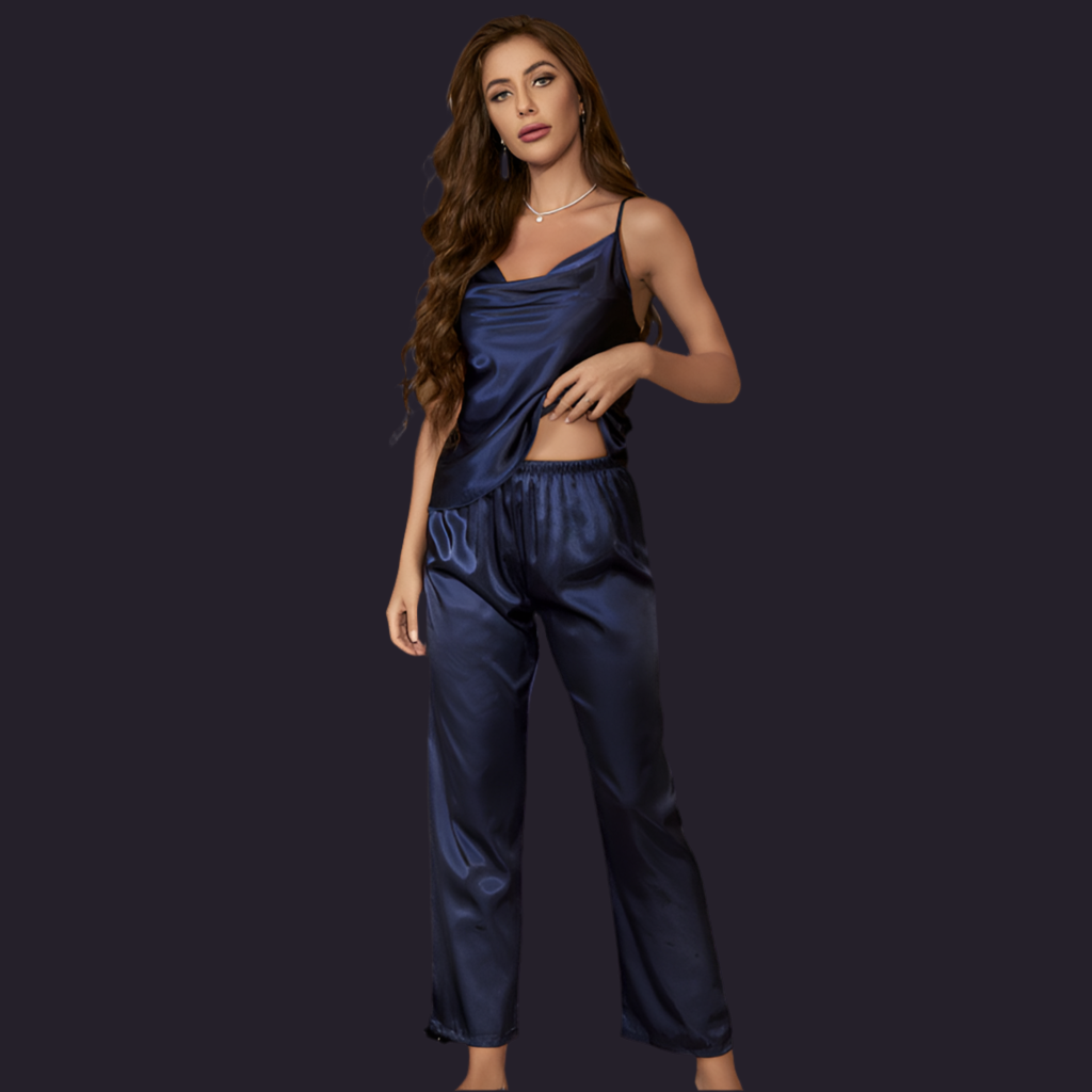 Sultry Black 2Pc Pajama Set