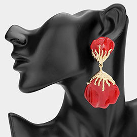 Flower Petals Earrings