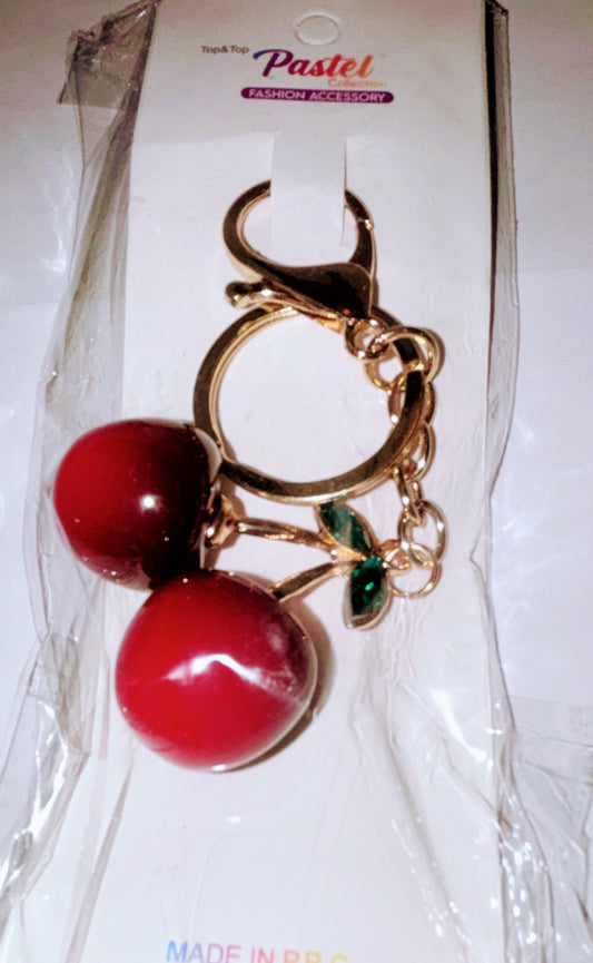 Cherry Purse Charms/Keychains