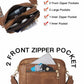 Chic Faux Leather Crossbody Bag