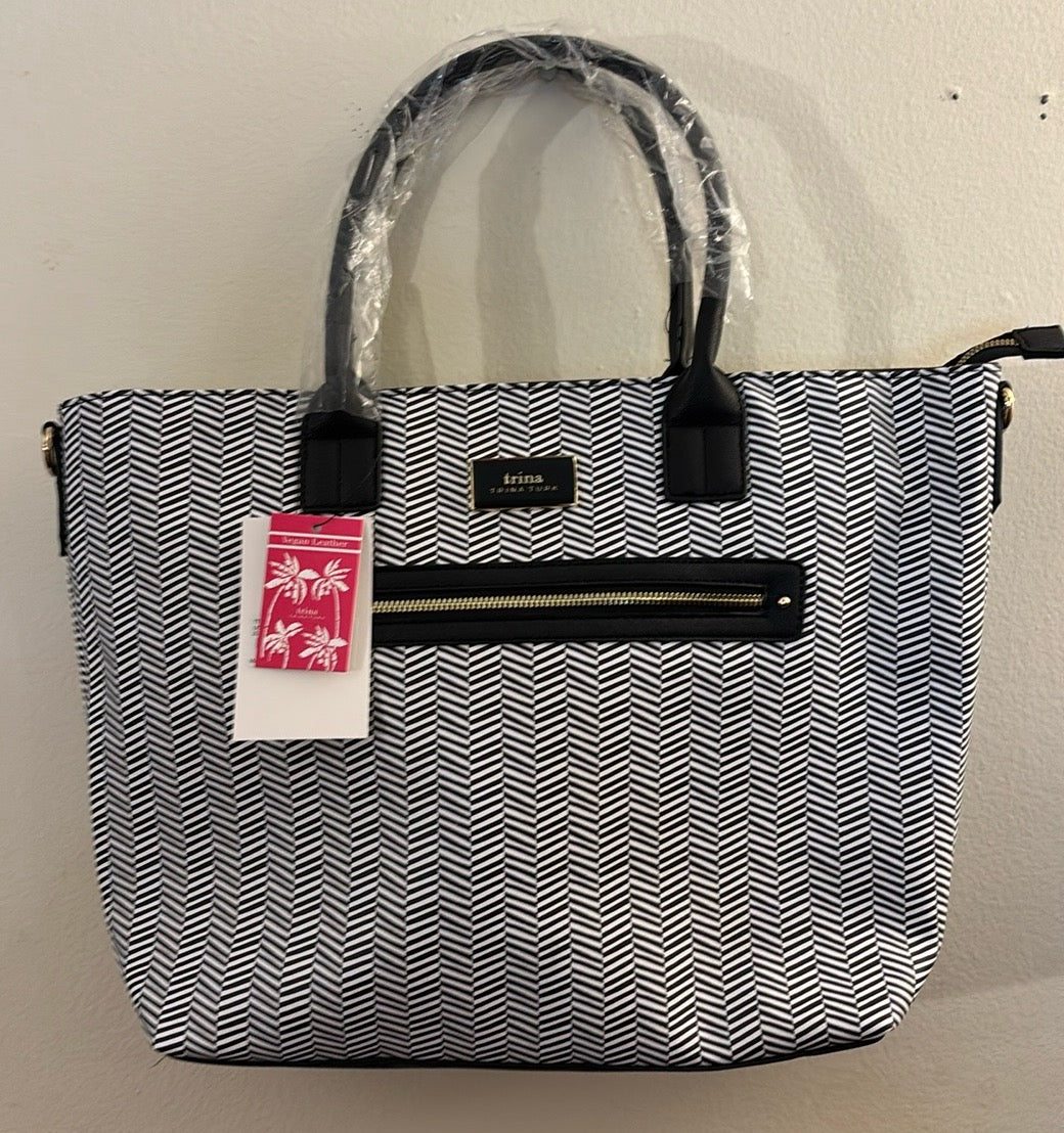 Trina Turk Chevron Print Purse
