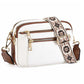 Chic Faux Leather Crossbody Bag